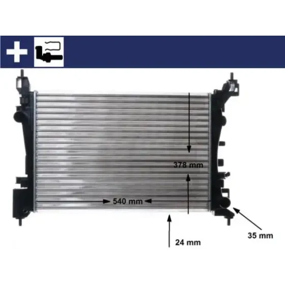Mahle Radyatör – CR1182000S ürün görseli