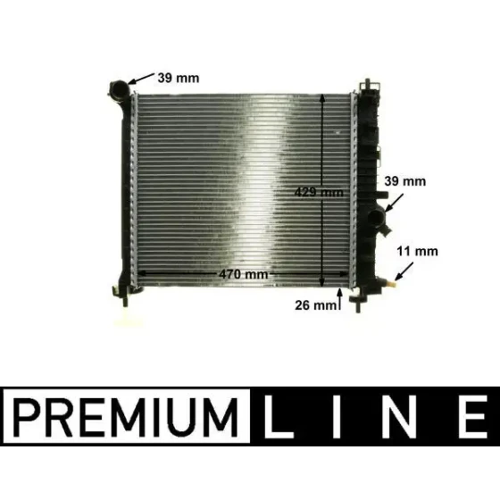 Mahle Radyatör – CR1189000P / OEM 13283249 ürün görseli