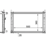 Mahle Radyatör – CR1356000S