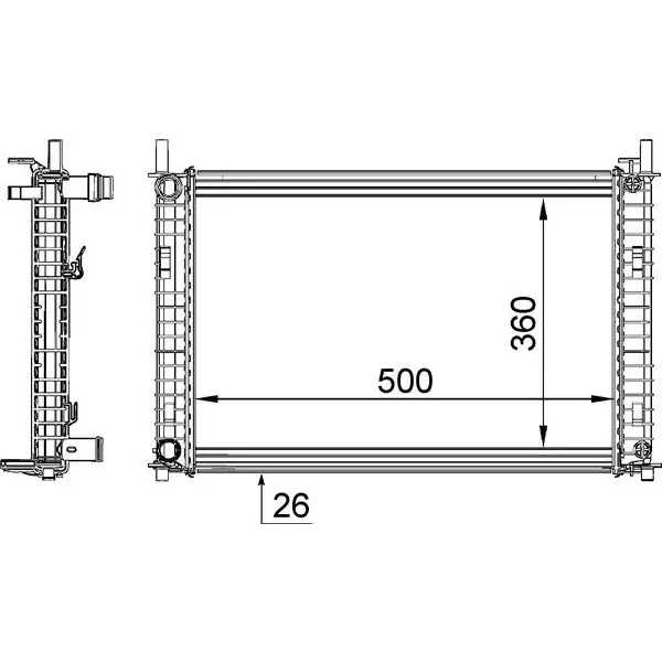 Mahle Radyatör – CR1356000S