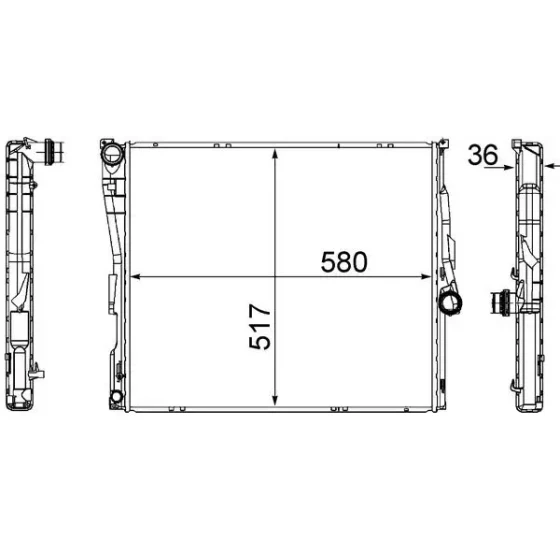 Mahle Radyatör – CR1393000S ürün görseli
