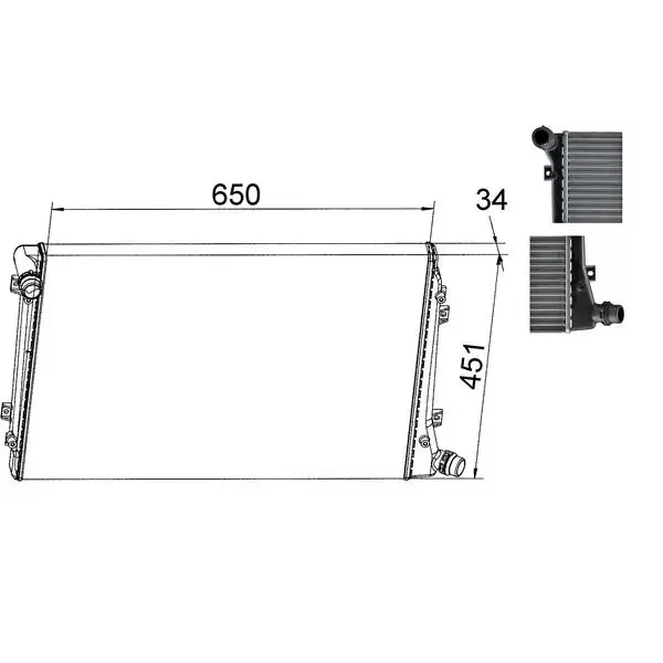 Mahle Radyatör – CR1395000S