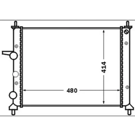 Mahle Radyatör – CR1442000S ürün görseli