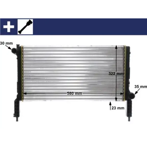 Mahle Radyatör – CR1446000S / OEM 46803028