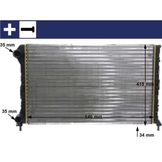 Mahle Radyatör – CR1447000S ürün görseli