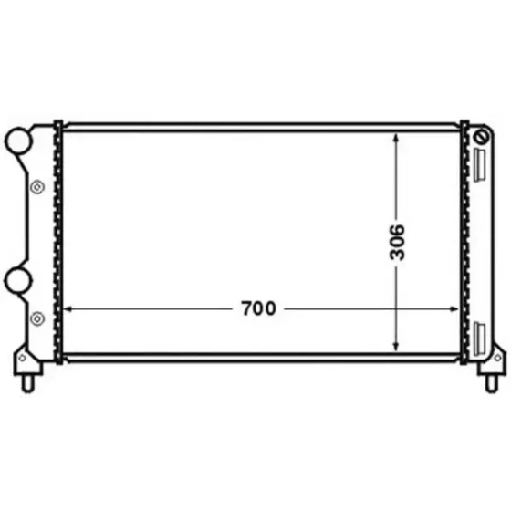 Mahle Radyatör – CR1448000S / OEM 51779233 ürün görseli