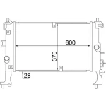 Mahle Radyatör – CR1500000S / OEM 13148295