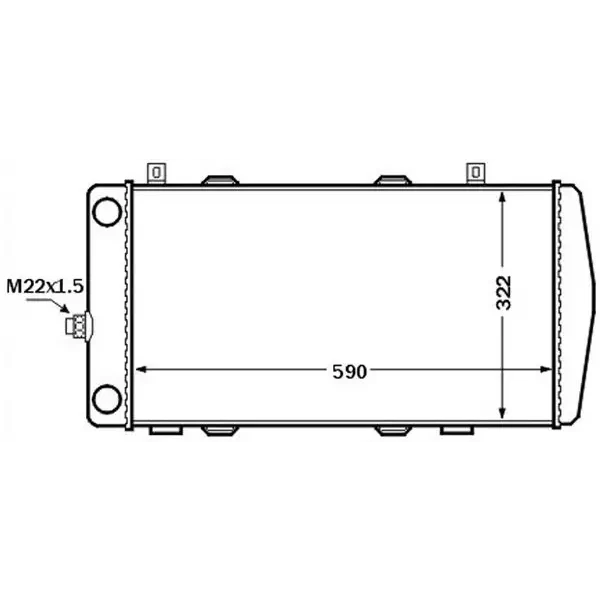 Mahle Radyatör – CR1513000S / OEM 6U0121253