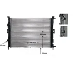 Mahle Radyatör – CR1690000S / OEM 8200115541