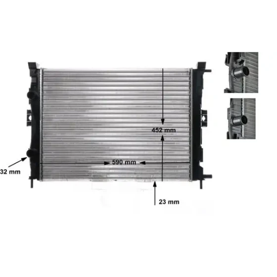 Mahle Radyatör – CR1690000S / OEM 8200115541 ürün görseli