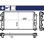 Mahle Radyatör – CR1710000S