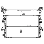 Mahle Radyatör – CR1792000S / OEM 7E0121253A