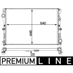 Mahle Radyatör – CR2101000P / OEM A0995007303