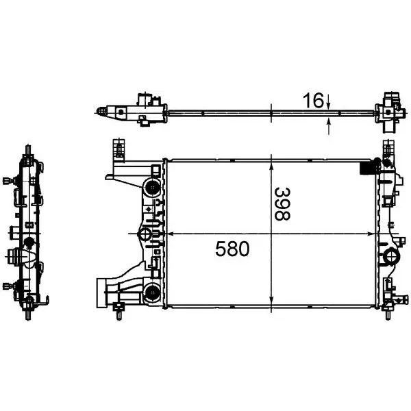 Mahle Radyatör – CR2122000S