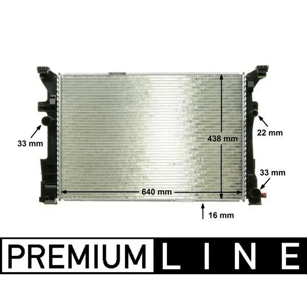 Mahle Radyatör – CR2169000P / OEM A2465001203