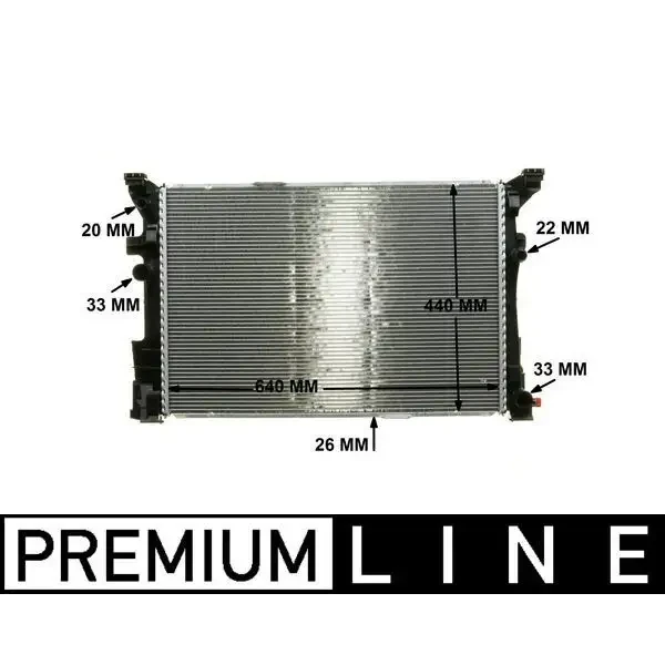 Mahle Radyatör – CR2170000P / OEM A2465001303