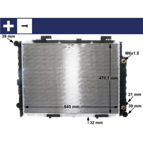 Mahle Radyatör – CR2204001S ürün görseli