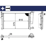 Mahle Radyatör – CR2206000S