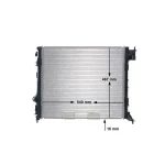 Mahle Radyatör – CR2240000S / OEM 214104ED0A