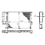 Mahle Radyatör – CR239000S