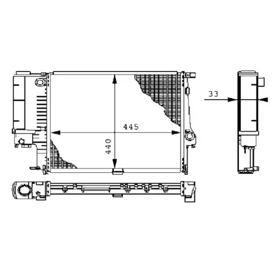 Mahle Radyatör – CR239000S ürün görseli