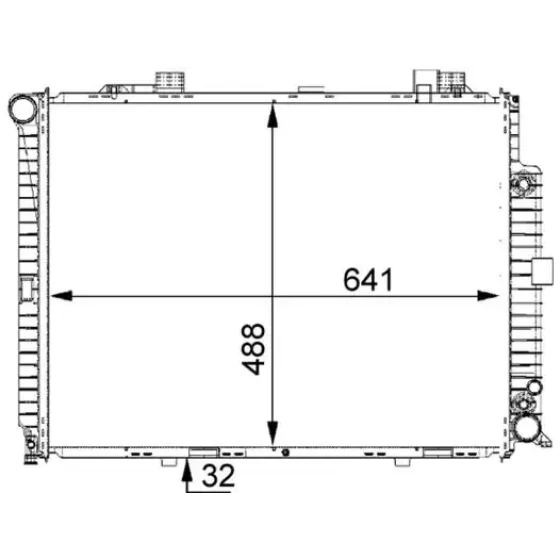 Mahle Radyatör – CR245000S ürün görseli