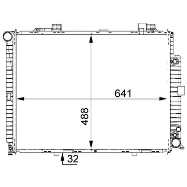 Mahle Radyatör – CR245000S