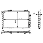 Mahle Radyatör – CR248000S
