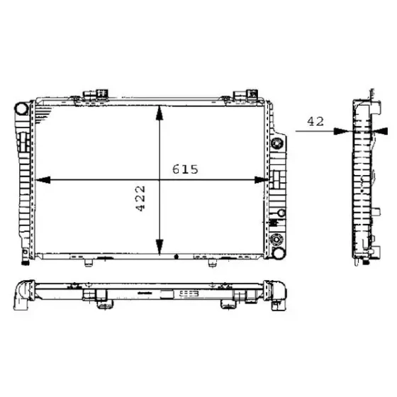 Mahle Radyatör – CR248000S ürün görseli