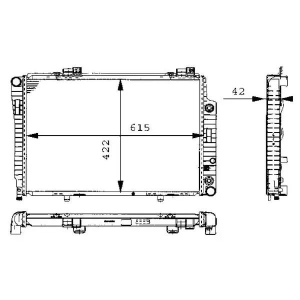 Mahle Radyatör – CR248000S