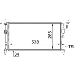 Mahle Radyatör – CR268000S