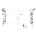 Mahle Radyatör – CR269000S / OEM 90410048