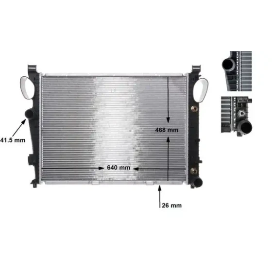 Mahle Radyatör – CR304000S / OEM A2205002403 ürün görseli