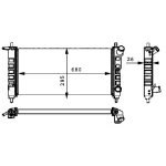 Mahle Radyatör – CR313000P