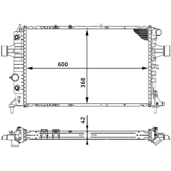 Mahle Radyatör – CR320000S ürün görseli