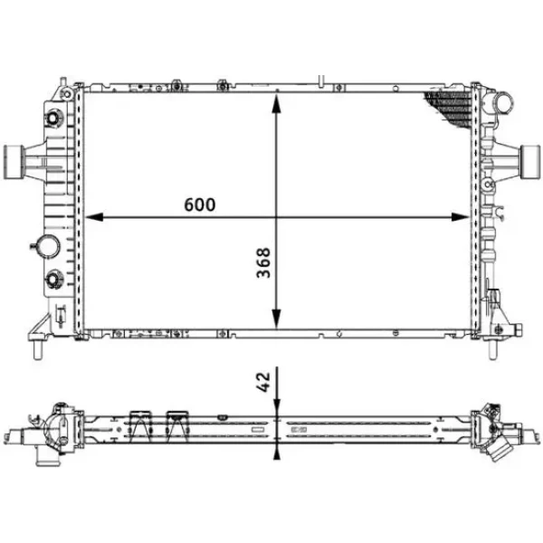 Mahle Radyatör – CR320000S