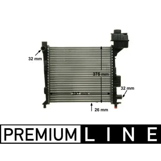 Mahle Radyatör – CR322000P / OEM A1685000002 ürün görseli