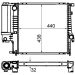 Mahle Radyatör – CR330000S