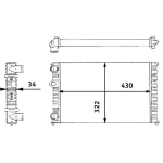 Mahle Radyatör – CR364000S