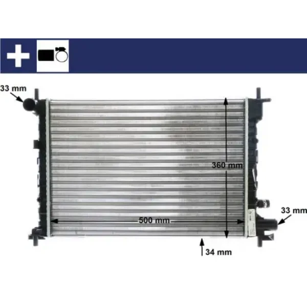 Mahle Radyatör – CR381000S