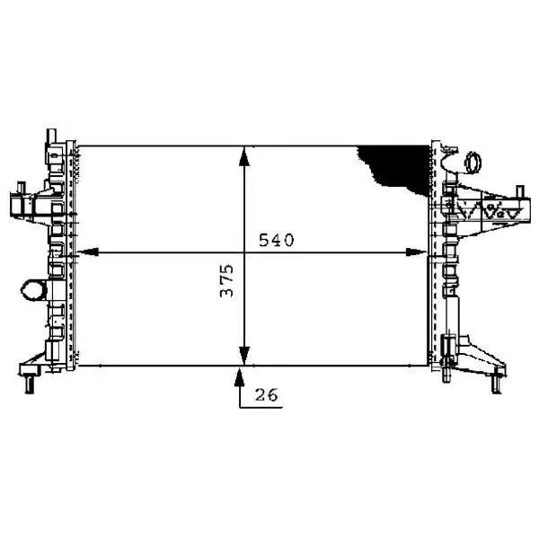 Mahle Radyatör – CR389000S