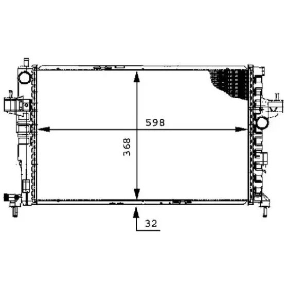 Mahle Radyatör – CR391000S ürün görseli