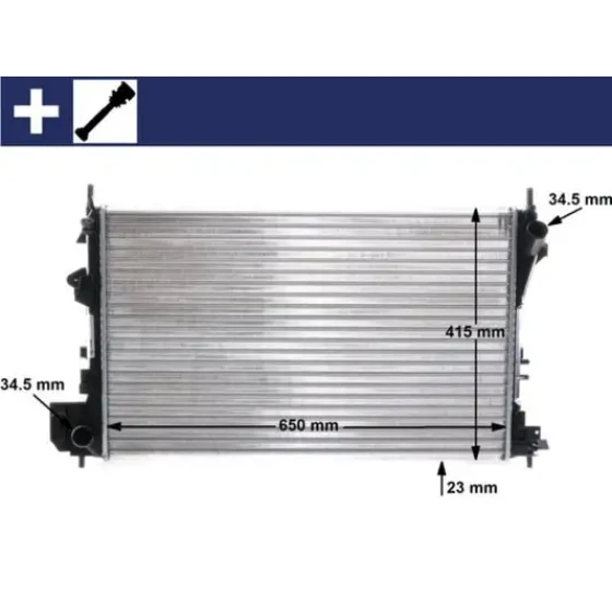 Mahle Radyatör – CR40000S / OEM 24418338 ürün görseli