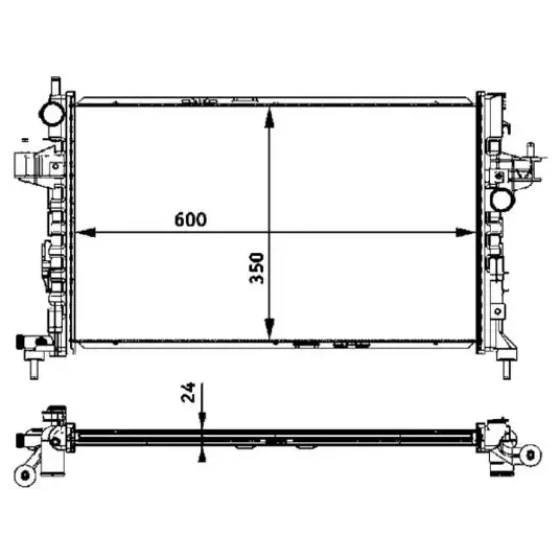 Mahle Radyatör – CR422000S ürün görseli
