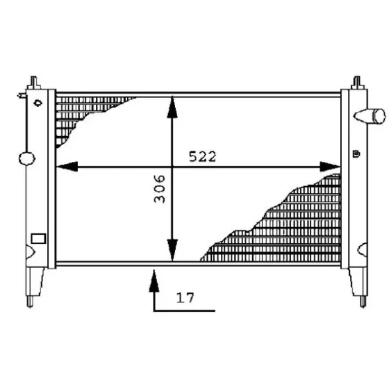 Mahle Radyatör – CR446000S ürün görseli