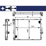Mahle Radyatör – CR455000S
