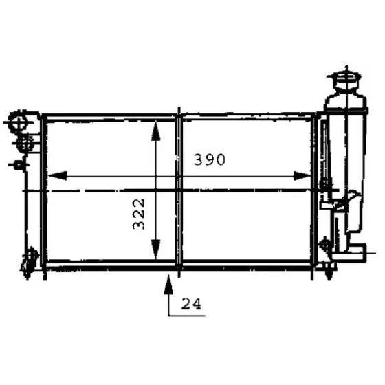 Mahle Radyatör – CR469000S ürün görseli