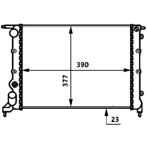 Mahle Radyatör – CR488000S ürün görseli