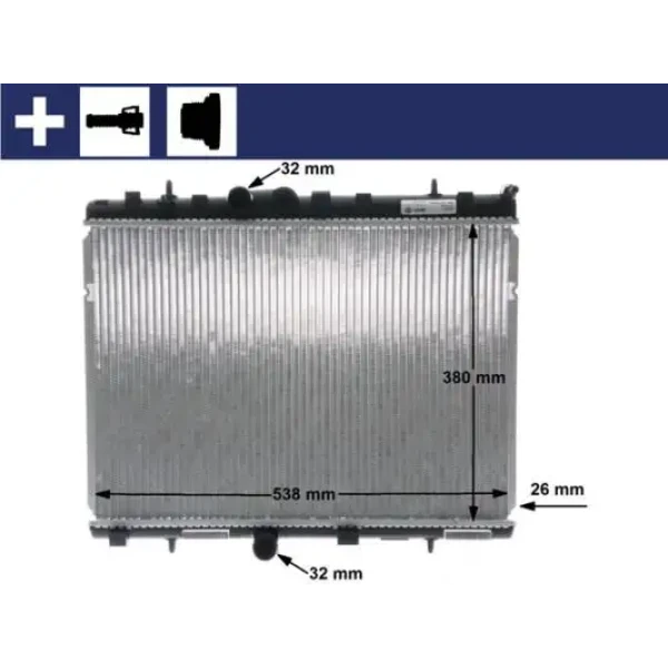 Mahle Radyatör – CR5000S / OEM 1330.P8