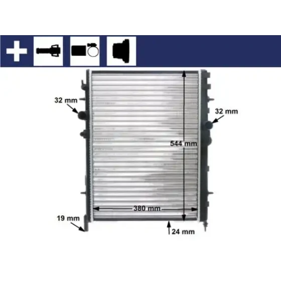 Mahle Radyatör – CR515000S ürün görseli